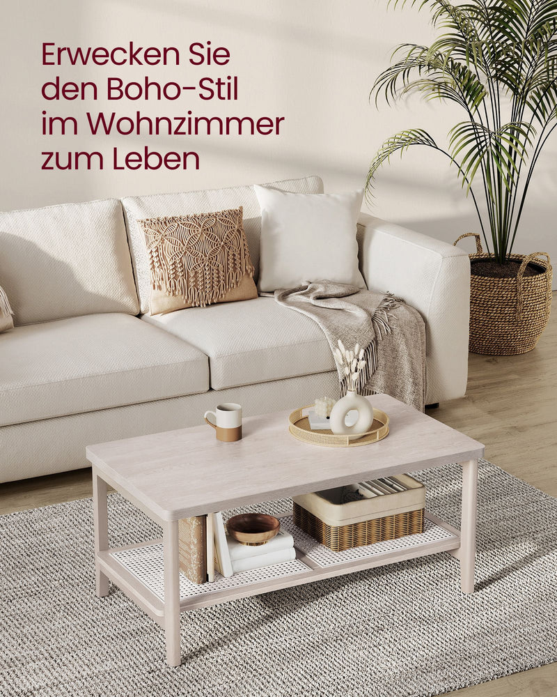 Sofabord i klassisk stil - beige